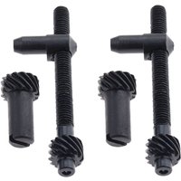 2 Sets Chainsaw Tool Chain Adjuster Tensioner Screw Kit For Chinese Chainsaws 4500 5200 5800 45CC 52CC 58CC Garden Tools Black
