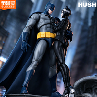 BLOKEES Autentyczne Nowe Figurki Batmana z Serii DC Hero, Batman, Hush, Catwoman, Edycja Beyond, Zabawka Model do Składania, Kolekcjonerski Ozdobny Prezent