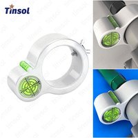 Electric Drill Level Attachment Circular Spirit Level Bubble Leveler Leveling Assistant Precision Hole Drilling Alignment Tool
