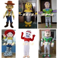 Disney Woody Mascot Costume Buzz Lightyear Adult Cartoon Character Outfit Attractive Suit Birthday Gift Carnival Party Events