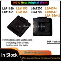 NEW LGA1150 LGA1151 LGA1155 LGA1156 LGA1200 LGA1700 LGA1356-2 LGA3647 BGA Socket Holder with Tin Balls M23544G-14 M23544G QFN16G