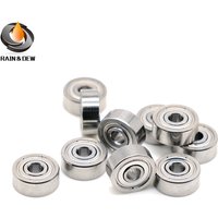 10Pcs 623ZZ 1030 3X10X4 mm ABEC-9 Strong Nail Ball Bearing For Strong Handpiece