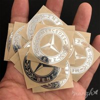 Car Motorcycle Badge Sticker For Mercedes Benz A C E S G Class GLC CLE CLA GLB GLS W177 X167 AMG Universal Keychain Decal Decor