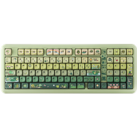 KiiBOOM Phantom98 Lite 96% ANSI US Layout VIA Programmable Gasket Wired/BT/2.4GHz Wireless Mechanical Gaming Keyboard 8000mAh