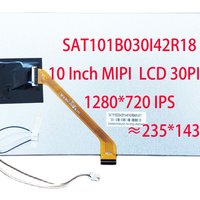 10.1 Inch IPS LCD SAT101B030142R18 IC-9707 30pin 235*143mm 720*1280 High Resolution Mipi LCD For Radio