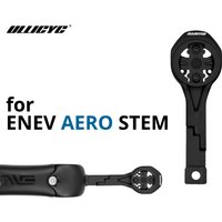 Front Aluminum Alloy Computer Mount,for ENVE Aero Stem,with Gopro GPS/Bryton/Wahoo,Support Garmin 1050,Bicycle part