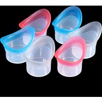 2pcs Eyewash Cup Silicone Resuable Soft Eye Bath Cup Eye Wash Cup'