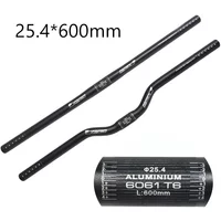 1pc Aluminum Alloy Handlebar Bicycle Fixed Gear Folding Bike MTB Mountain Bike Riser Replacement 25.4mm Bar Straight/Swallow