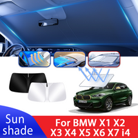 Car Sun Visor For BMW X1 X2 X3 X4 X5 X6 X7 i4 2010~2025 2022 Auto Front Windshield Sunshade Heat Insulation Summer Accessories
