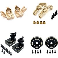 MJX Hyper Go H12Y H12Y+ H12P Brass Portal Axle Gear Housing Counterweight Steering Cup RC Car Upgrade Parts Accessories