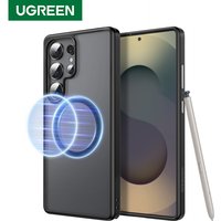 UGREEN For Samsung Galaxy S25 Ultra Magnetic Case Clear/Black S25 Ultra Macsafe Cover 2025