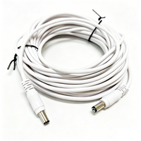 DC Male to Male Power Supply Cord Cable 5.5 X 2.1Mm Male CCTV Adapter Connector 12V DC Power Extension Cable 1M/3M/5M/10M