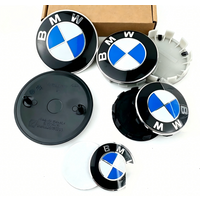 7Pcs Car Wheel Rim Decoration Cover 50th Anniversary Logo For BMW X3 X5 G30 G31 G38 G11 G12 G20 G28 F10 F48 F49 G01 F20 F21 F22