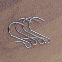 20Pcs Metal S Type Hooks Hanging Storage Racks for Kitchen Bedroom Clothes Hangers Flat Ends Safe Strong Hold Metal S Type Hook