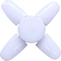 AC 85-265V 220V 28W E27 Fan Shape LED Bulb Ceiling Light Lampada Foldable LED Light Bulb for Home Living Room Warehouse Garage