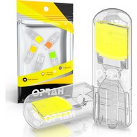 2x T10 W5W LED Bulbs Sapphire COB Drive-Free Led Car Interior Map Dome Light Auto Signal Lamp Bulb License Plate Light 12V 6000K