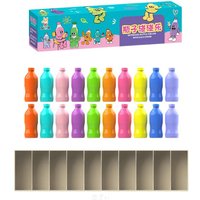 Fun Children's Beverages Color Match Early Childhood Guessing Memory Training Interactive Board Game Puzzle Toy Christmas Gift