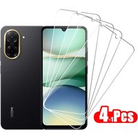 4-1Pcs Full Clear Glass For Redmi A5 Screen Protector For Xiaomi Redmi A5 Tempered Glass HD Protective Phone Film For Redmi A5