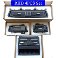 RHD Right Hand Driver Chromed Air Conditioner Ac Vent Outlet Grille Replacement For BMW 5 Series F10 F11 F18 520 523 525 528 530