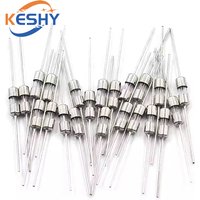 20Pcs/lot 3.6*10 3*10 4*11 Glass fuse Fast Slow blow 250V 0.5A 1A 2A 3A 3.15A 4A 5A 6.3A 10A 15A with legs F/T type 3.6x10 3x10