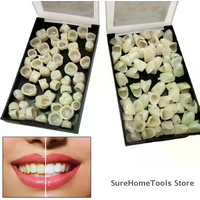 Dental Temporary Crown Posterior Anterior Porcelain Resin Teeth Crown Dentistry Lab Supplies Dental Restoration Prosthetics Tool