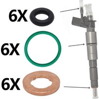 Fuel Injector Nozzle Copper Gasket O-ring Seal Kit 059130119 059130519 WHT000884 03L130277 059130277 For Audi VW Seat Skoda 1.6
