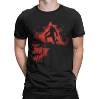The Jungle Hunter Alien vs Predator T Shirt Round Collar Predator Hunter Short Sleeve Printed Hot Sale Pure Cotton Man Tees