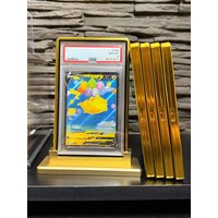 Reflective Surface Tech Border Aluminum Alloy Graded Card Protect Cases, Metal Frame For PSA CGC BGS Trading Card Slabs Holder