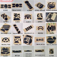 1PC Mouse Pads For Logitech G102G304G502 wired/Wireless G602G402G403G903 mx master2/2S/3 3S M350 M650/M750 With 3M Adhesive back