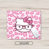 New Cartoon Hello Kitty Cute Small Mouse Pad Girl High Value Small Size Mini Office Desktop Non-slip Mouse Pad Sanrio Peripheral