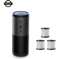 Filtre HEPA H13 pour voiture, nettoyage rapide des odeurs de fumée, élimination des pm2, 5, stérilisation UVC, soins de santé pour la respiration