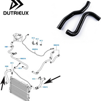 For Ford Fiesta ST150 RMS24C 2.0L Radiator Tube Silicone Coolant Hose Pipe