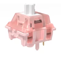 KBDiy Sakura Switch Linear Switches 37g for Gaming Mechanical Keyboard KIT Pink Factory Lubed Custom DIY MX HIFI 5Pin GMK67 Hi75