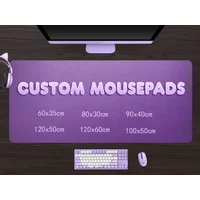 Create Your Own Personalized Mousepad Print Custom Mouse Pad Company Playmat Deskmat 1200x600 Customizable Keyboard Computer Mat