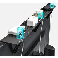 Foldable Computer Monitor Rack TV Set-Top Box Holder Shelf Monitor Screen Bracket Router Remote Stand Storage TV Top Rack Shelf