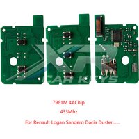 2/3Buttons 4AChip 433MHz Car Remote Control Key PCB For Renault Duster Sandero Dacia Logan Dokker Trafic Clio4 Circuit Board