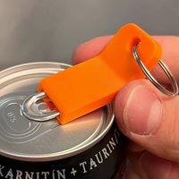 1pc Easy To Pull Beverage Bottle Opener, Easy To Use Without Hurting Hands, Equipped With An Iron Ring That Is Not Easily Lost