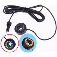 DIY Accessories 12V Underwater 12-LED Light Ring For Pumps Submersible Fountain Pond Garden Waterproof LED Lamp Craft