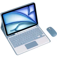 Keyboard Case & Mouse for iPad Mini 1/2/3/4/5 7.9inch Detachable Wireless Bluetooth Keyboard Cover with Built-in Pen Holder