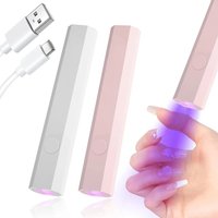 Handheld Monogram Lamp UV LED Nail Light For Curing All Gel Polish USB Rechargeable Quick Dry Manicure Machine Nail Art