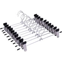 10 stücke Hosen Racks Wind Proof Mehrzweck Rock Racks Für Kleidung Trocknen Hosen Kleiderschrank Clip Anti-slip Kleiderbügel