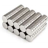 Super Strong Neodymium Magnet N35 NdFeB Round Powerful Permanent Magnetic Imanes for Fridge, DIY, Office 6x2 8x2 10x2 12x2 15x2