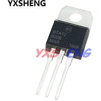 10PCS BTA12-600B BTA12 BTA12-600 Triacs 12 AMP 600Volt New And Original TO-220 Chipset