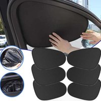 Car Driver Side Sunshade Cover Heat Insulating Anti-Static Window Visor Left/right Side Shade Black Adhesive Tape for Summer