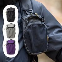 AliExpress NONE Dyneema Water Bottle Holder Bag Phone Pocket and Quick-Adjust Strap Waterproof 420D Nylon for Cycling Hiking Camping Essentials