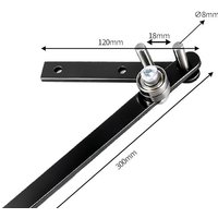 Hand Operated Manual Rod Bender Mini Tubing Bending Tool Set 2pcs for Precision Wire Shaping Home Workshop