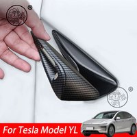 For Tesla Model YL 2026 2027 Car Leaf plate camera protection cover body Carbon fiber decorative Car modification accessories