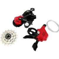 AliExpress NONE Sensah BMX Folding Bike 3 Speed Derailleur Set Shift Lever Rear Derailleur Freewheel Bicycle Shifter Shiting Part