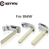 KEYYOU For BMW CAS4 F 3 5 7 Series E90 E92 E93 X5 F10 F20 F30 F40 Uncut Blank Emergency Key Blade
