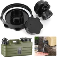 Water Storage Container Lid with Spigot Leak-Proof Water Tank Lid Drinking Water Bucket Cap for Outdoor Picnic